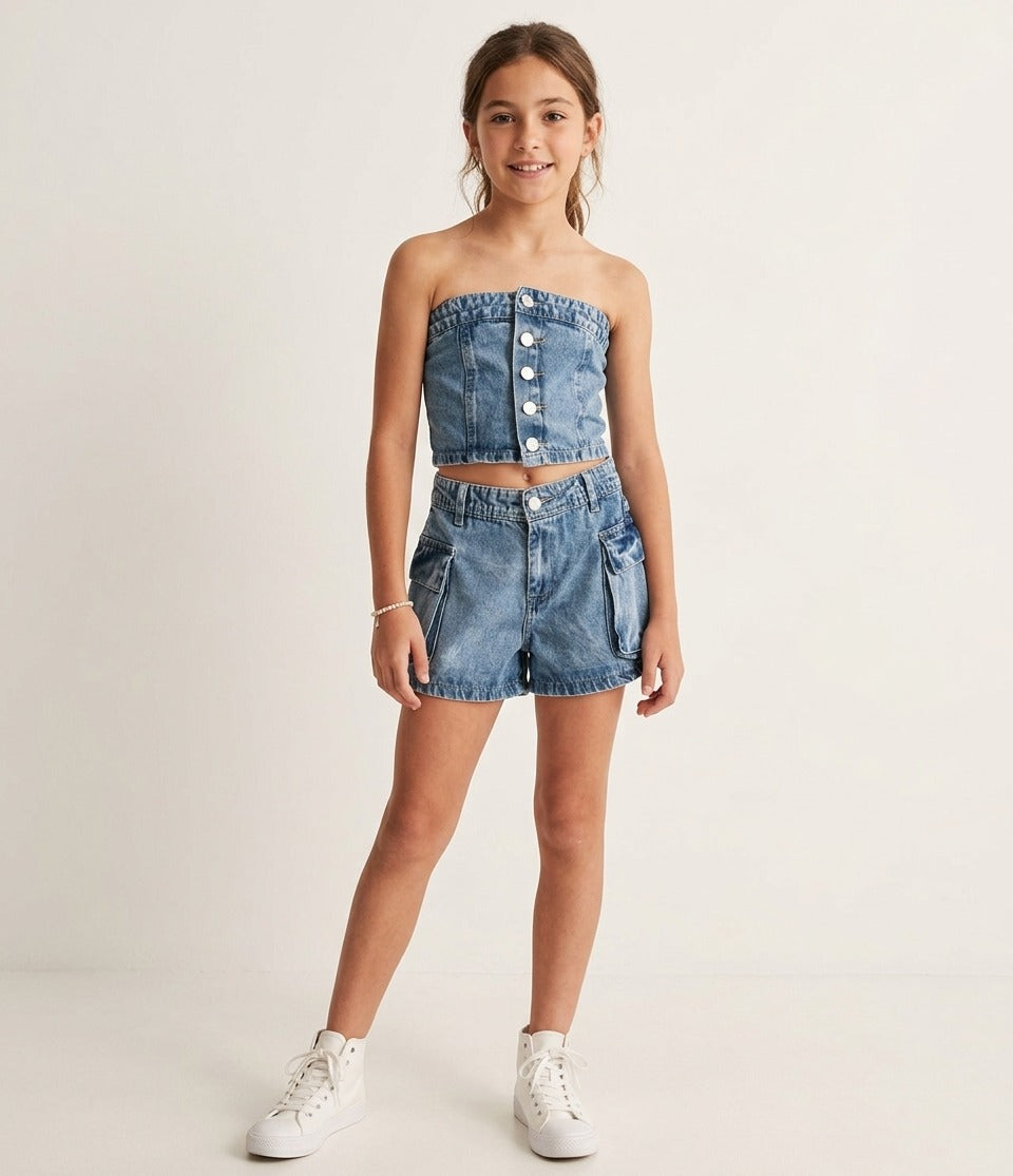 Conjunto Juvenil Jeans