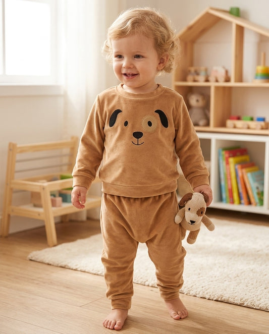 Conjunto Blusa e Calça em Plush