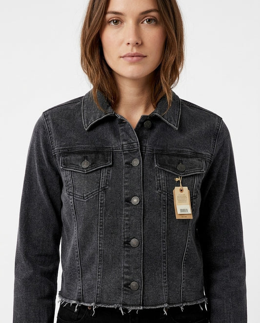 Jaqueta Jeans Cropped