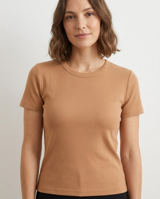 Blusa Canelada Básica