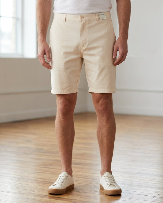 Bermuda Masculina Linho Confort